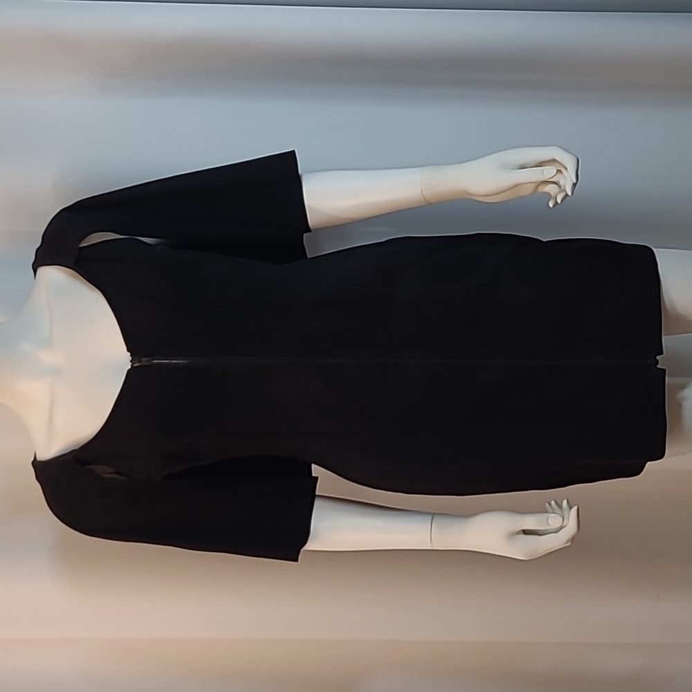 Alexander Wang Suede Capelet Dress
